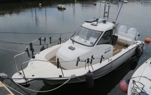 a1111601 ヤマハ ヤマハYF-23 ウォークアラウンド船 23ft 船外機 115馬力 2基 レジャーボート 釣り船 船 フィッシング エンジン 中古艇