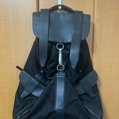 LOEWEロエベ リュック ヴィンテージ ビンテージ レザー バックパック 黒