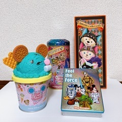 【お譲り先決定】ディズニー　お菓子缶いろいろ