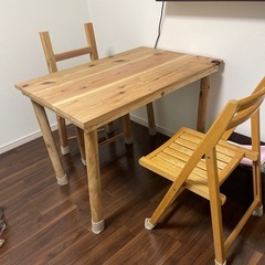 DIY 机　椅子　折り畳み椅子