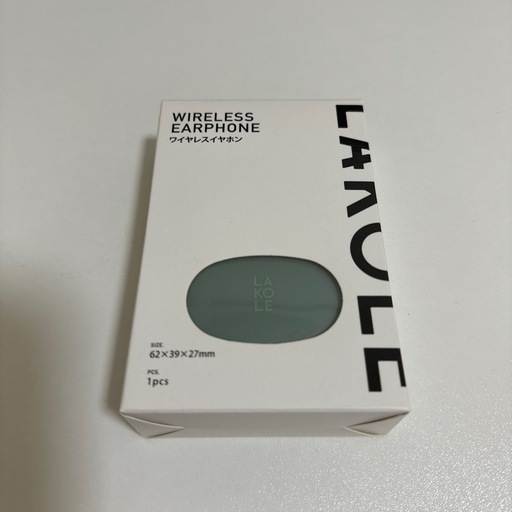 ワイヤレスイヤホン