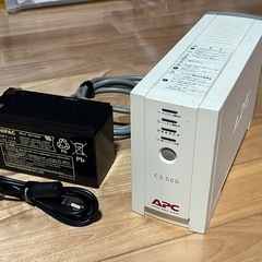 【引渡し済み】APC CS500 BK500JP 無停電電源装置 