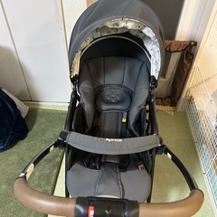 【美品】ベビーカー a型 アップリカ カルーンエアー メッシュ ...
