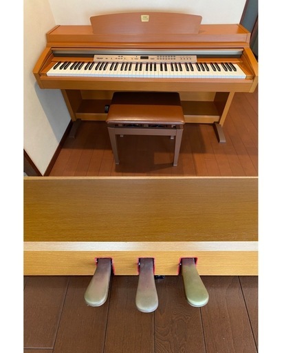 交渉中）値下げしました！【YAMAHA】電子ピアノ クラビノーバ 椅子付き