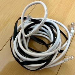 ケーブル類（MicroUSB、Lightning、USB-C、LAN、電源）の画像