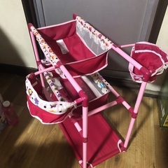 お人形　二段ベッド椅子一体型