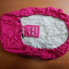 秀山荘のザックカバーの画像