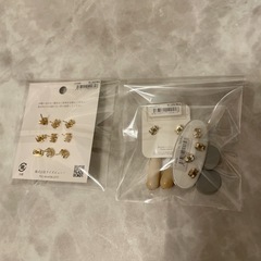 ピアスセット　未使用の画像