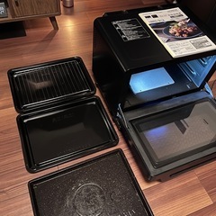 [値下げしました]日立 オーブンレンジ ヘルシーシェフ 30L MRO-W1A K ブラックの画像