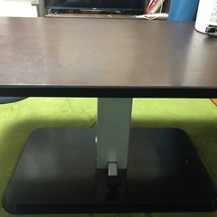 昇降式ダイニングテーブル(コラボ120DT DBR) ダイニング...