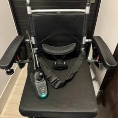 ジャンク品　電動車椅子 全自動折りたたみ式車いす アルミニウム合...