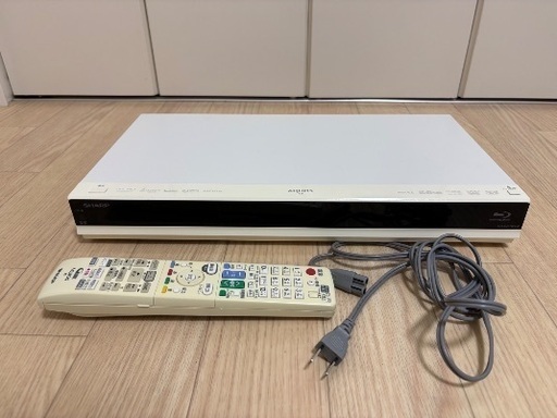 シャープ ブルーレイレコーダー BD-W570SW 500GB