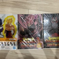 【新品】クリアファイル　15セット　ワンピース　ドラゴンボール　呪術廻戦の画像