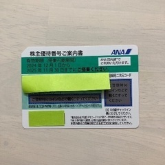 【値下げ】ANA優待券