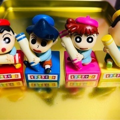 くクレしんすき家おもちゃ4人