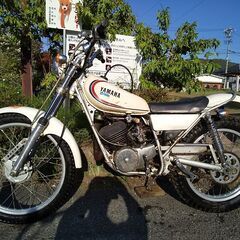 ヤマハ　ＴＹ１７５コンペ　保安部品付き２オーナー実走行走曲止ＯＫ　そこそこ綺麗！！の画像