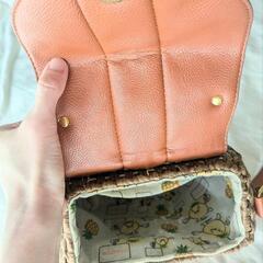 かごバッグ　一度使用のみ美品の画像