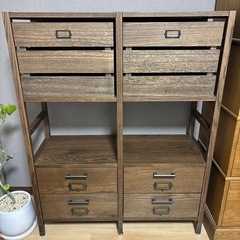 journal standard Furniture 木製シェルフ