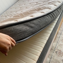 ★都内で引渡し希望★ニトリ SDベッド(フレーム付き) 綺麗なお品です！の画像