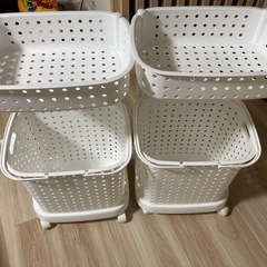 洗濯カゴ2個セット
