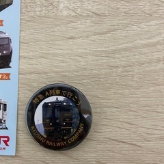 非売品JR九州の新幹線とD&S列車シール　 特急A列車缶バッチ の画像