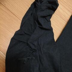208　140cm　レギンス　黒の画像