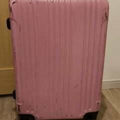 キャリーバッグ ピンク 伸縮性あり