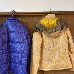 ダウンジャケット2点の画像