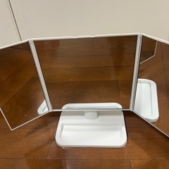 【NITORI／良品】３面ミラーの画像