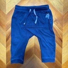 【無料】奈良20 H&Mスウェットパンツ80cm