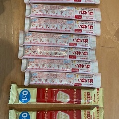 はいはいスティック7本、ほほえみらくらくキューブ2本