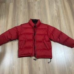 UNIQLO 厚手ダウンジャケット　メンズM 赤