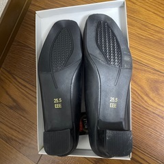 ⭐︎新品⭐︎ 黒パンプス3E　25.5cm の画像