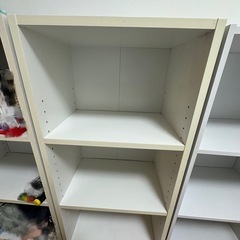 【受け渡し予定者様決定済】カラーボックス　3段　白の画像