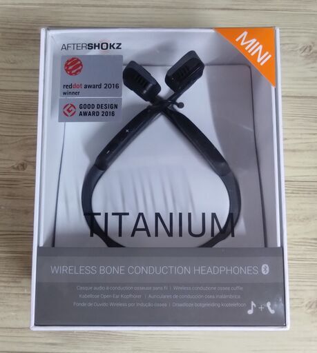 ＃７．SHOKZ TITANIUM　ワイヤレス骨伝導イヤホン　MINI　グレー