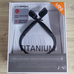 ＃７．SHOKZ TITANIUM　ワイヤレス骨伝導イヤホン　M...