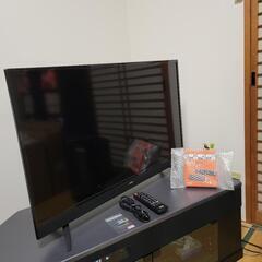 YouTube／Netflix☆★maxzen ４０型テレビ／未使用 FireTVStick付き④の画像