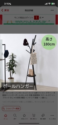 ハンガーポール