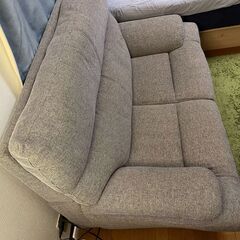 ハイバックソファー　2.5人掛け　オカリナの画像