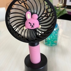 【売れました♪】BTSジョングク（K-pop）✨扇風機　美品の画像
