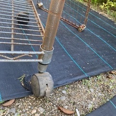 スチールラック90※46※180 タイヤ付き　の画像