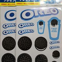OREO　オレオ　ステッカーシート2枚入セット