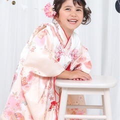 753　七五三　３歳　着物　9点セットの画像