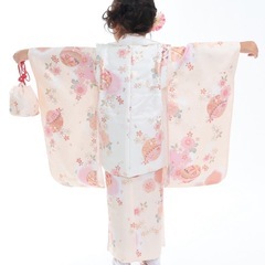 753　七五三　３歳　着物　9点セットの画像