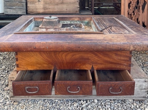 受渡予定者様決まりました】長火鉢 火鉢 囲炉裏