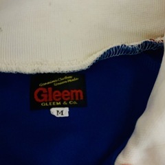 ☆未使用　Gleem ジャージ M 青 Snap-on Exxonの画像