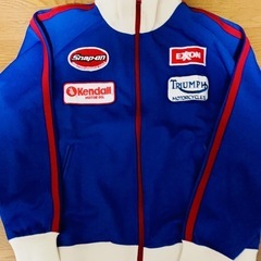 ☆未使用　Gleem ジャージ M 青 Snap-on Exxon