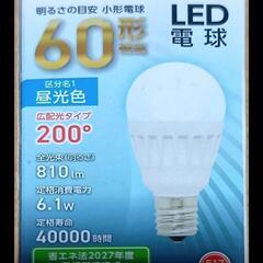 LED60型相当小型電球