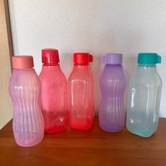 「決定しました」タッパーウェア　エコボトル　使用感あり。