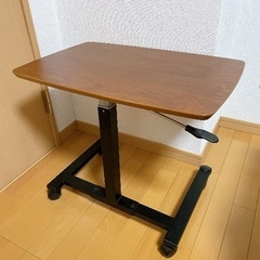＼台東区で受け取れる方／ 昇降式デスク　デスク　勉強机　サイドテ...